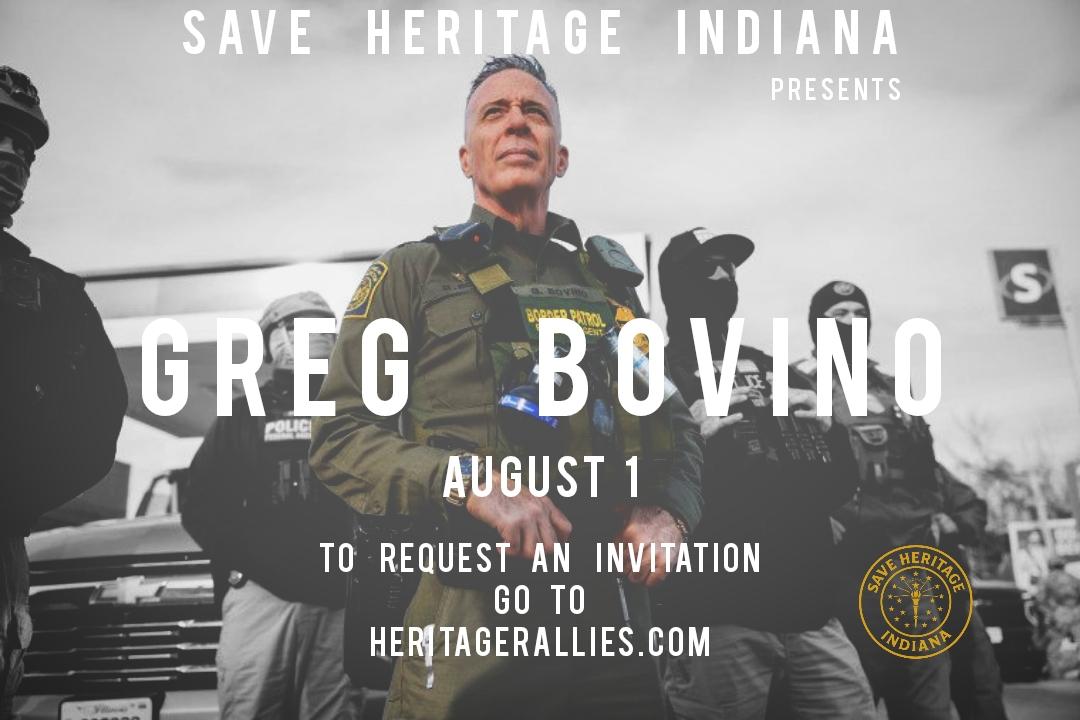 HeritageIndiana's tweet photo. Last Saturday, August 1st, Save Heritage Indiana held THE FIRST mass deportation rally in our nation.

Commander Greg Bovino spoke to a sold-out crowd of 130 patriots about the critical importance of mass deportations to the future of America. Everyone had a great time, and the left wasn't able to stop us or to hurt any innocent people.

Not that the left didn't try.

They sent us death threats, bullied numerous venue owners just on the off chance that we might have engaged them, and slandered us to a compliant media to stop us from exercising our First Amendment rights in defense of our nation, our people, and our heritage.

But the left failed.

We knew what kind of left-wing domestic terrorists we were dealing with, so we made security our top priority.

Our volunteers vetted countless ticket requests, we allowed only 130 to attend the exclusive event, and we tricked the infiltrators into sending the mob on a wild goose chase to a library in the wrong town, all while our guests were safe and sound listening to Commander Bovino's speech far away from them.

Commander Bovino lit a fire for the nation. We are at war - and this is how we will win. 🧵