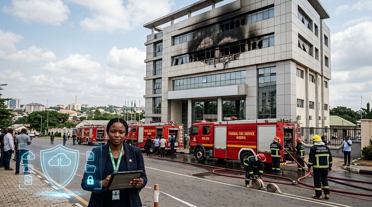ipropty's tweet photo. The biggest story isn't the fire.

It's what happened to millions of NHF records afterward.

Here's what the FMBN incident reveals about digital resilience in Nigeria's housing sector.

https://t.co/zFnJPwLh0A https://t.co/kInIyS7AyZ
