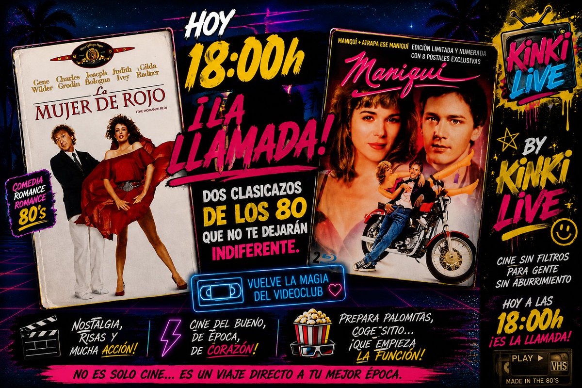 humantropia's tweet photo. hoy #sesiondoble #ochentera y #divertida https://t.co/Kx7XIbYpIQ https://t.co/1R7o7C81hm