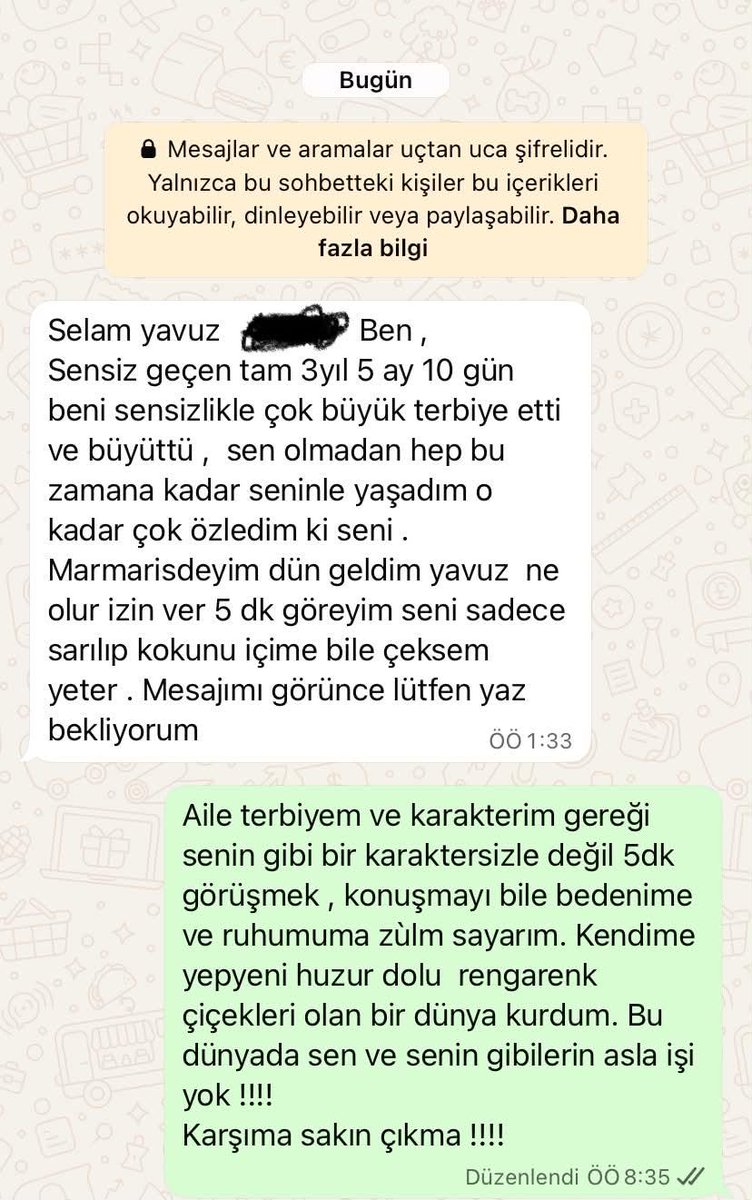 bayrakmedya's tweet photo. Bir genç, üç buçuk yıl önce ayrıldığı eski kız arkadaşından gelen mesajı, "O çocuk öldü güzelim" notuyla paylaştı. https://t.co/3BwG3s2lPS