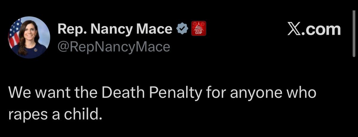 aintscarylarry's tweet photo. Well Nancy, we want that too but for some reason your party keeps elevating them to public office instead. Hell, one of them’s even the president. https://t.co/6noYBuvpVW
