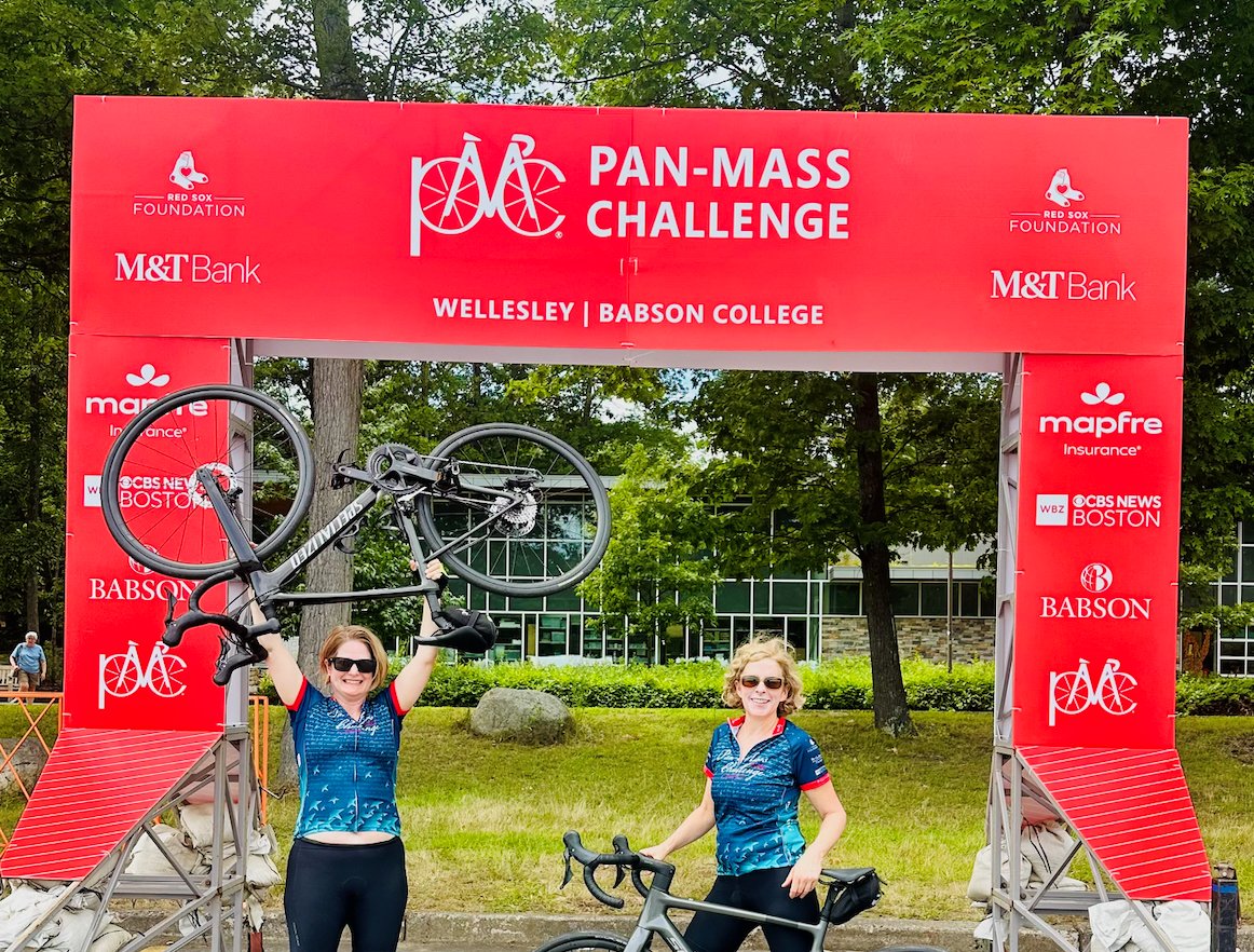 DFCIGynOnc's tweet photo. We proudly recognize Dr. Alexi Wright for participating in the Pan-Mass Challenge (PMC) this weekend. Her support of the PMC’s mission and dedication to advancing patient care are truly commendable. Congratulations, Dr. Wright!

#PMC #Panmasschallenge #DFCI #DanaFarber #GynOnc #GynecologicOncology