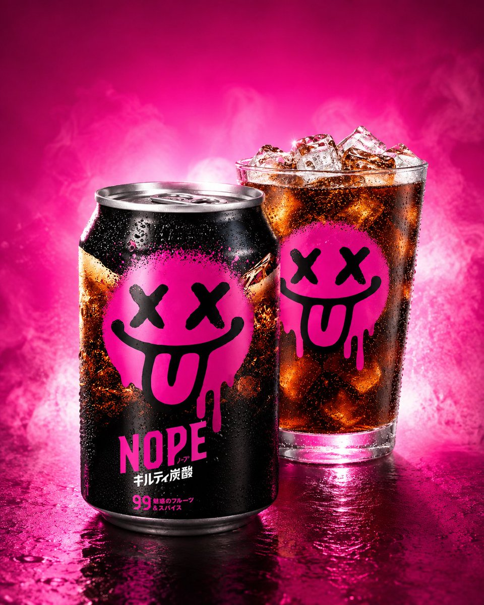 JaponShop's tweet photo. 🥤😈 ¡NOPE CULPABLE YA EN https://t.co/dzElt42WSk! 🇯🇵

El refresco más loco de Suntory.

🍓 99 sabores de frutas y especias
🥤 Refresco con gas
😈 Edición exclusiva de Japón
🧊 Tómalo bien frío.
🛒 Disponible en https://t.co/ysEVwphtys

#Suntory #Nope #RefrescoJapones # https://t.co/KPGjq1squD