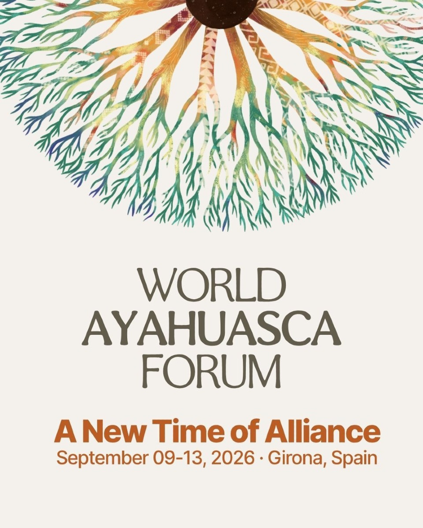 MckennaAcademy's tweet photo. This Sept, something exceptional happens in Girona: the World Ayahuasca Forum—a historic convergence of Indigenous leaders, researchers, artists &amp; allies. Not a usual conference. A New Time of Alliance. 11–13 Sept + pre-events. 
Use WAF2026 for 10% off. 
https://t.co/52qzVca8me https://t.co/m3PrxxHRO4