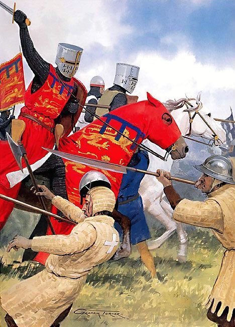 MedievalScholar's tweet photo. On August 4th 1265, in the skies above Evesham, a dark and ominous cloud loomed. An omen of things to come. 

Robert of Gloucester, a contemporary historian wrote "murder of Evesham, for battle it was none".

Prince Edward had appointed a twelve-man death squad to stalk the battlefield, their sole aim being to find the earl and cut him down. 

Roger Mortimer killed Montfort by stabbing him in the neck with a lance.

Montfort was struck down, reportedly saying, “Thank God.” These being his last words.

His body was mutilated posthumously, with parts sent as trophies to his enemies. 

His remains were buried at Evesham Abbey but later moved on King Henry’s orders to an undisclosed location to prevent veneration by his supporters.