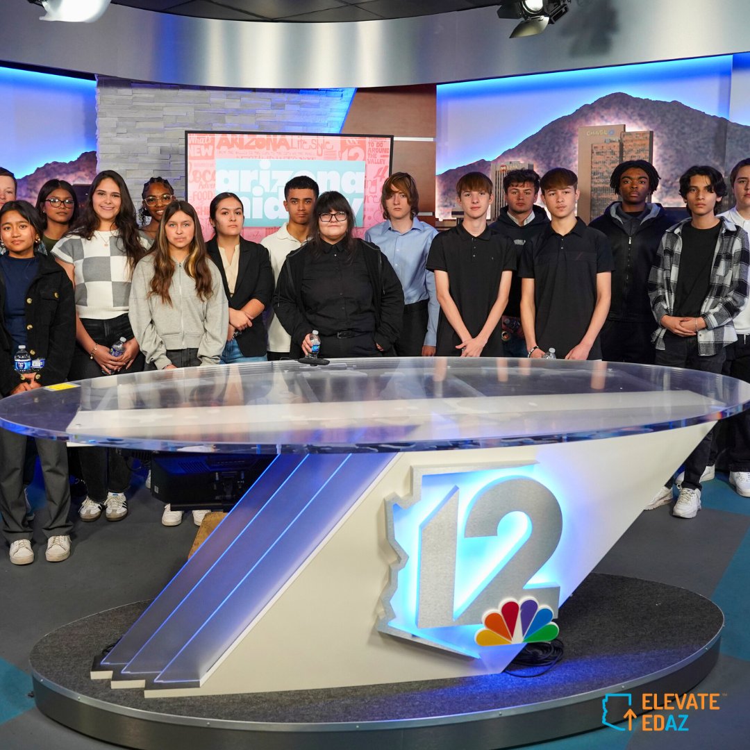 ElevateEdAZ's tweet photo. Hosting a job shadow is a simple, high‑impact way to invest in emerging talent. ElevateEdAZ partners with employers across high-demand industries to give students real‑world insight into careers and workplace expectations. Learn more: https://t.co/lHZ8L0oiSW https://t.co/LQvoMaVt6q