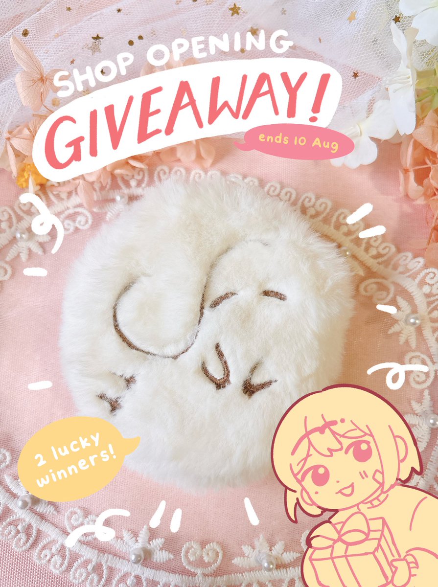 cheebpaku's tweet photo. Giving away 2 brushbuddy pouches to 2 lucky winners! 

How to join:
- 🩷🔁 + follow
- Comment something you want to see me make! Be it fandoms or specific goods! 

Ends 10th Aug! Good luck~ https://t.co/EyKNikkNys