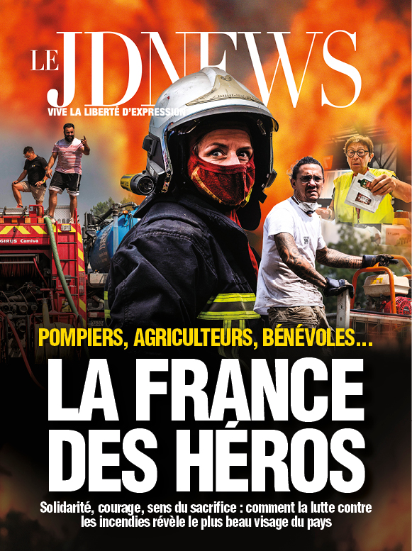 leJDD's tweet photo. 🗞️ À la Une du JDNews cette semaine

Pompiers, agriculteurs, bénévoles : la France des héros 
🇫🇷 Solidarité, courage, sens du sacrifice : comment la lutte contre les incendies révèle le plus beau visage du pays 

💥 Ceuta : migrants : une arme de guerre hybride 

🏫 Enseignement hors-contrat : une égalité constatée