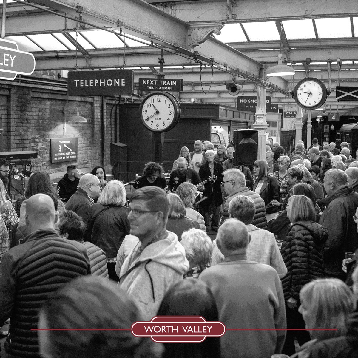 WorthValley's tweet photo. 🚂 Counting down to the weekend...

The Haworth Haddock is back this Saturday!

If you fancy a summer evening of steam, fish &amp; chips and some cracking live music on Keighley Platform from Wired, there are still a few tickets left.

#kwvr // https://t.co/JvDy61PcO9 https://t.co/GcWsB5q4wq