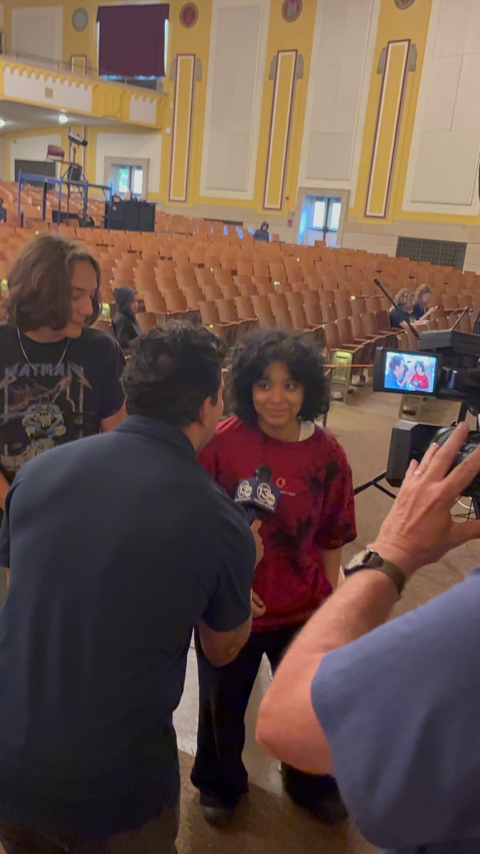 RCSDNYS's tweet photo. They're creepy, they're kooky... and they're ready to take the stage! 100 RCSD students are bringing The Addams Family to life, and they were featured on Good Day Rochester! 👀 Catch the show Aug. 6 or 7 at 10 a.m. or 7 p.m. 

#ONERCSD https://t.co/5oP65SNRkE