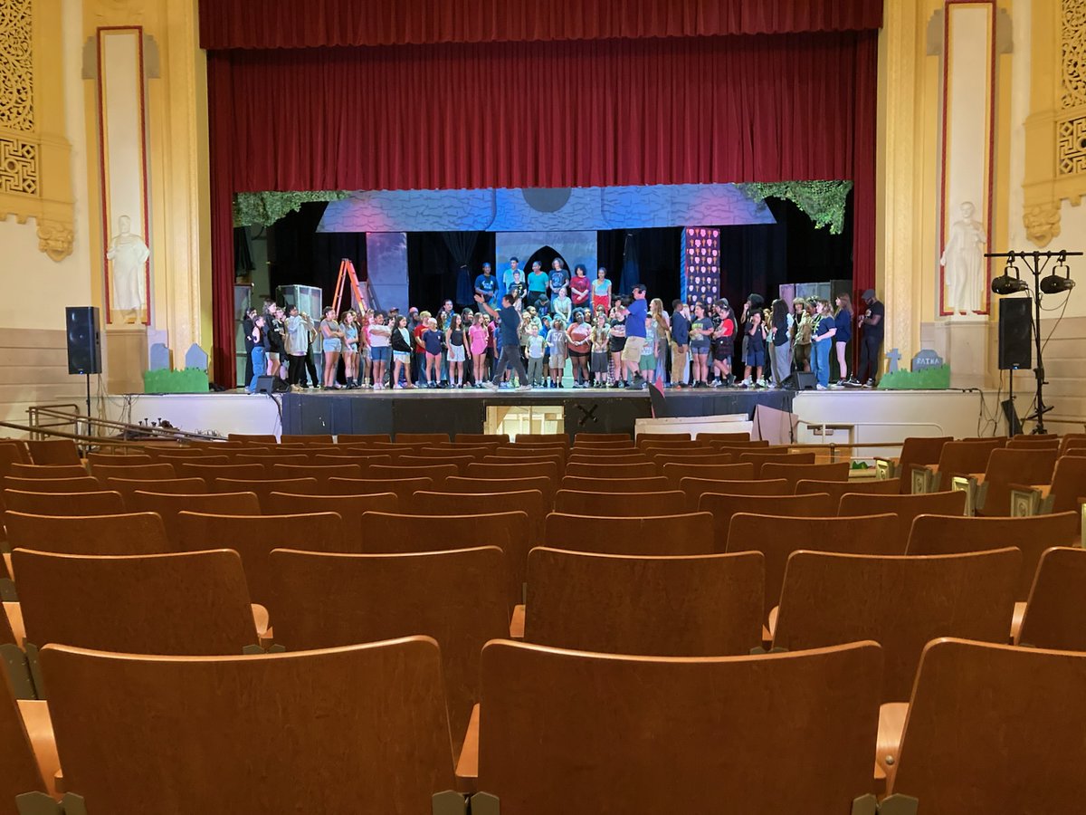 RCSDNYS's tweet photo. They're creepy, they're kooky... and they're ready to take the stage! 100 RCSD students are bringing The Addams Family to life, and they were featured on Good Day Rochester! 👀 Catch the show Aug. 6 or 7 at 10 a.m. or 7 p.m. 

#ONERCSD https://t.co/5oP65SNRkE