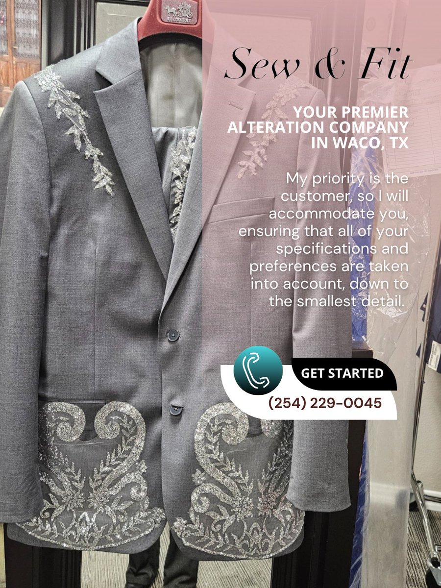 SewFit1's tweet photo. Wardrobe updates can be simple with expert support. I provide alteration services for everyday wear and special occasions with dependable results. Visit me now for professional service! #AlterationsServices #BetterFit
https://t.co/g33EE66zXE https://t.co/v0Fvpd5zCx
