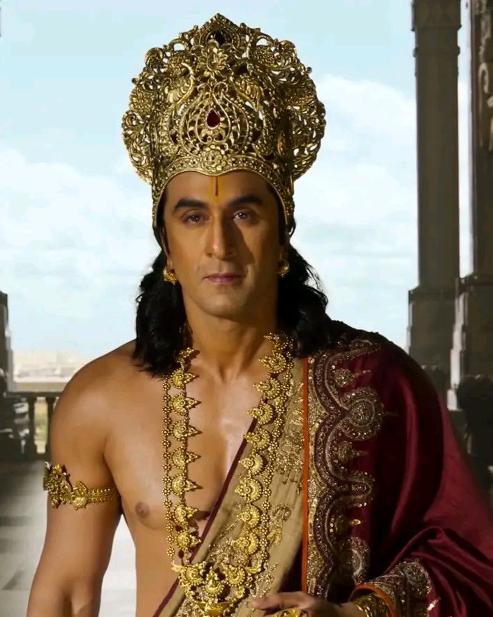 thenicks_7's tweet photo. 🚨Unpopular opinion: Ranbir Kapoor looks better as Shri Ram than Arun Govil did. https://t.co/aQduAL8LFs