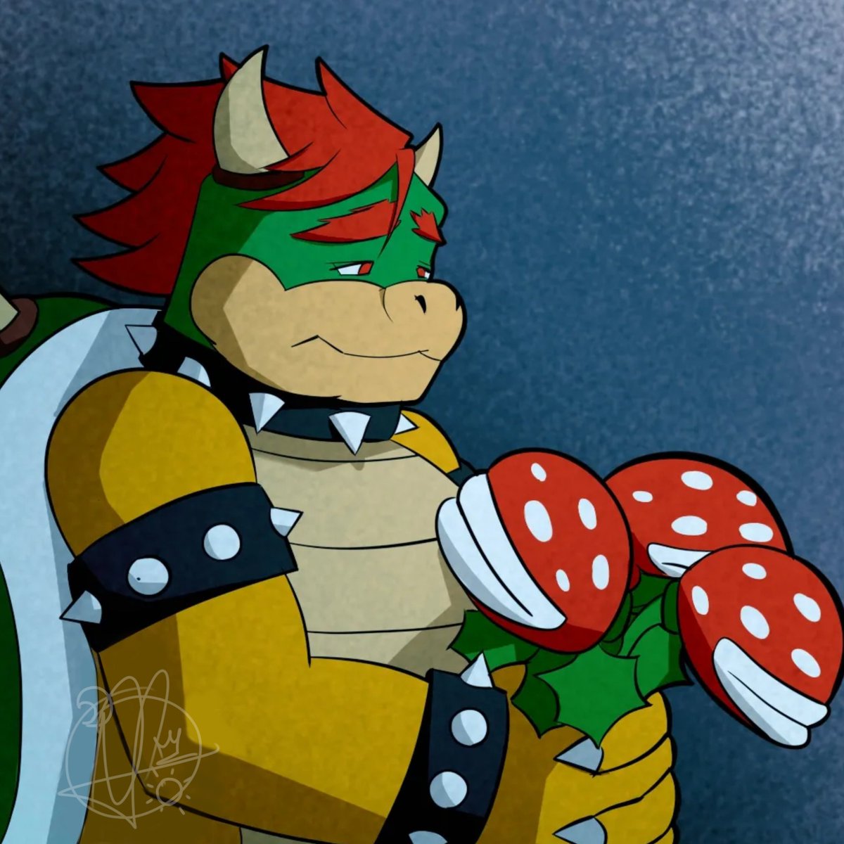 kinginsideabox's tweet photo. Behind the sharp edges... there's a heart that's been waiting for kindness.
He's not a monster...
He just wants to be loved.

Happy Bowser's Day! 
#BowserDay https://t.co/fZnWp7cshu