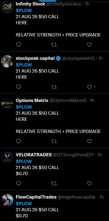 TradeImmaculate's tweet photo. $PLOW Stop chasing things just because someone calls it out. Levels are key not "guru" call outs. you can still get in, just wait for certain levels... This needs to hold over 45.12. bounced from 41-45 So keep an eye on it but don't just jump in. You need to confirm levels... https://t.co/nJkguaN9Eh