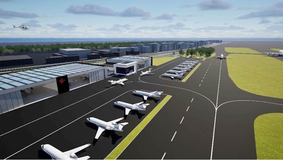 WilMochileando's tweet photo. ✈️🇵🇷 Ante el auge de inversionistas y millonarios estableciéndose en Puerto Rico, el Aeropuerto Internacional Luis Muñoz Marín contará con una nueva terminal exclusiva para jets privados.

La empresa BlueSky inició la construcción de un FBO (Fixed Base Operator) con una inversión privada de $54 millones. Es importante aclarar que esta instalación no será para vuelos comerciales, sino exclusivamente para la aviación ejecutiva y los jets privados.

El proyecto incluirá una terminal ejecutiva, hangares, servicios de combustible, salas VIP y una instalación integrada de Aduanas y Protección Fronteriza de Estados Unidos para atender vuelos privados internacionales elegibles. Según la empresa, la instalación abriría en 2028.

Fuente: News is my Business: https://t.co/rA73gnYeUi

📸 Imagen cortesía de BlueSky San Juan.