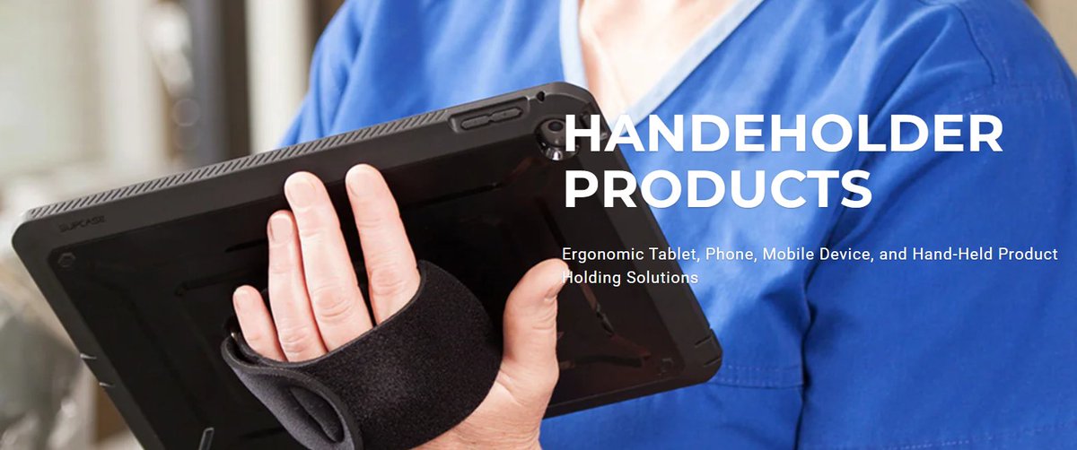 handeholder's tweet photo. The Handeholder™ started with tablet users. Then customer feedback pushed us into stands, holsters, and an updated design in 2017. 

Read about the Handeholder history: https://t.co/FIim9kTxuk

#POS #POSEquipment #MobilePOS #CustomCase https://t.co/ozOE8iLnT8