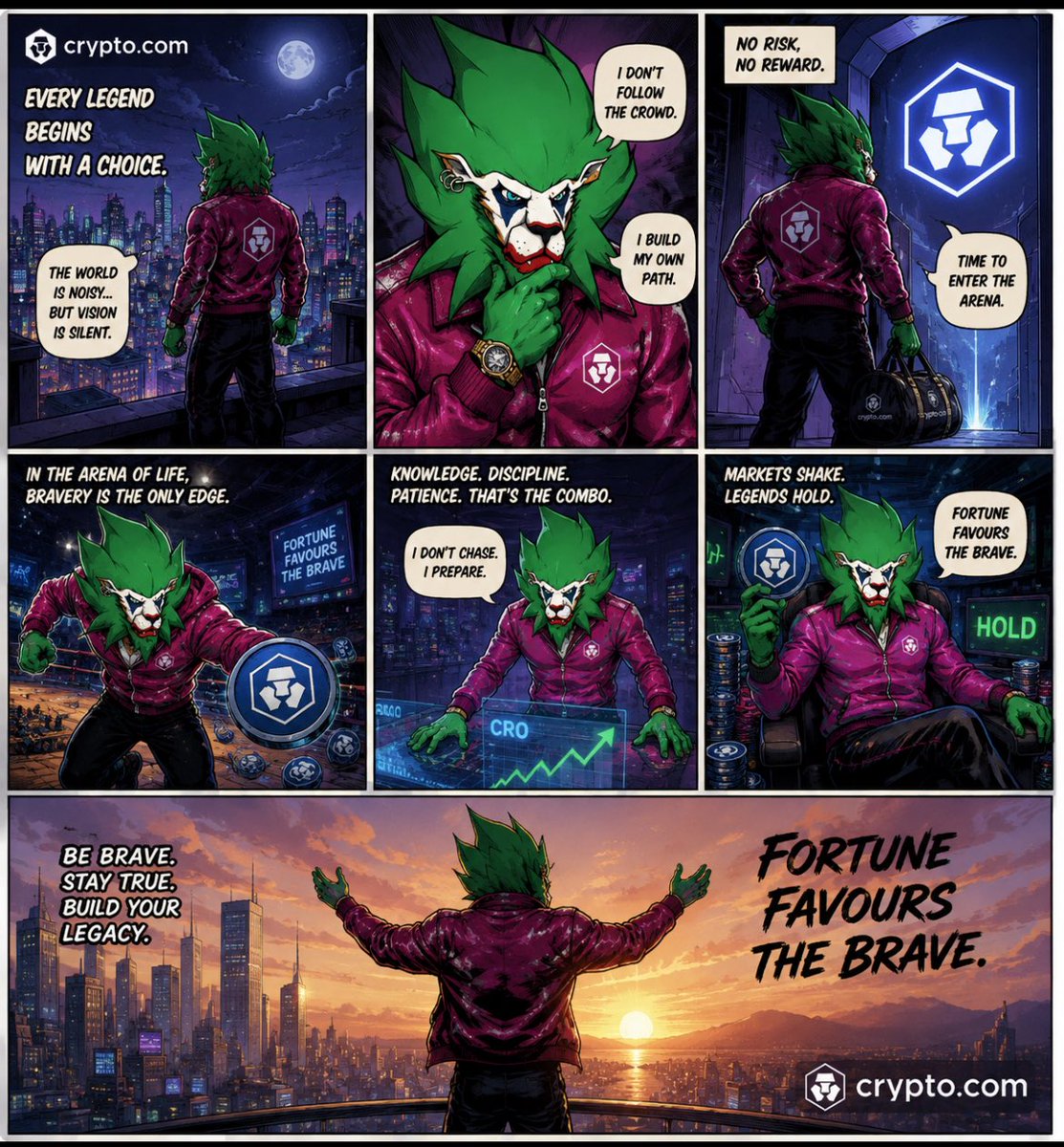 DemaNFT's tweet photo. Legendary @LoadedLions_CDC #666 , owner @kiatloong , her look is crazy, It is part of the collection @cryptocomnft , $cro $lion , 10000 unique pieces ,#FortuneFavoursTheBrave Enter Into pride 🫵🏻, @cryptocom @kris @ericnode https://t.co/2SkukZLAqA