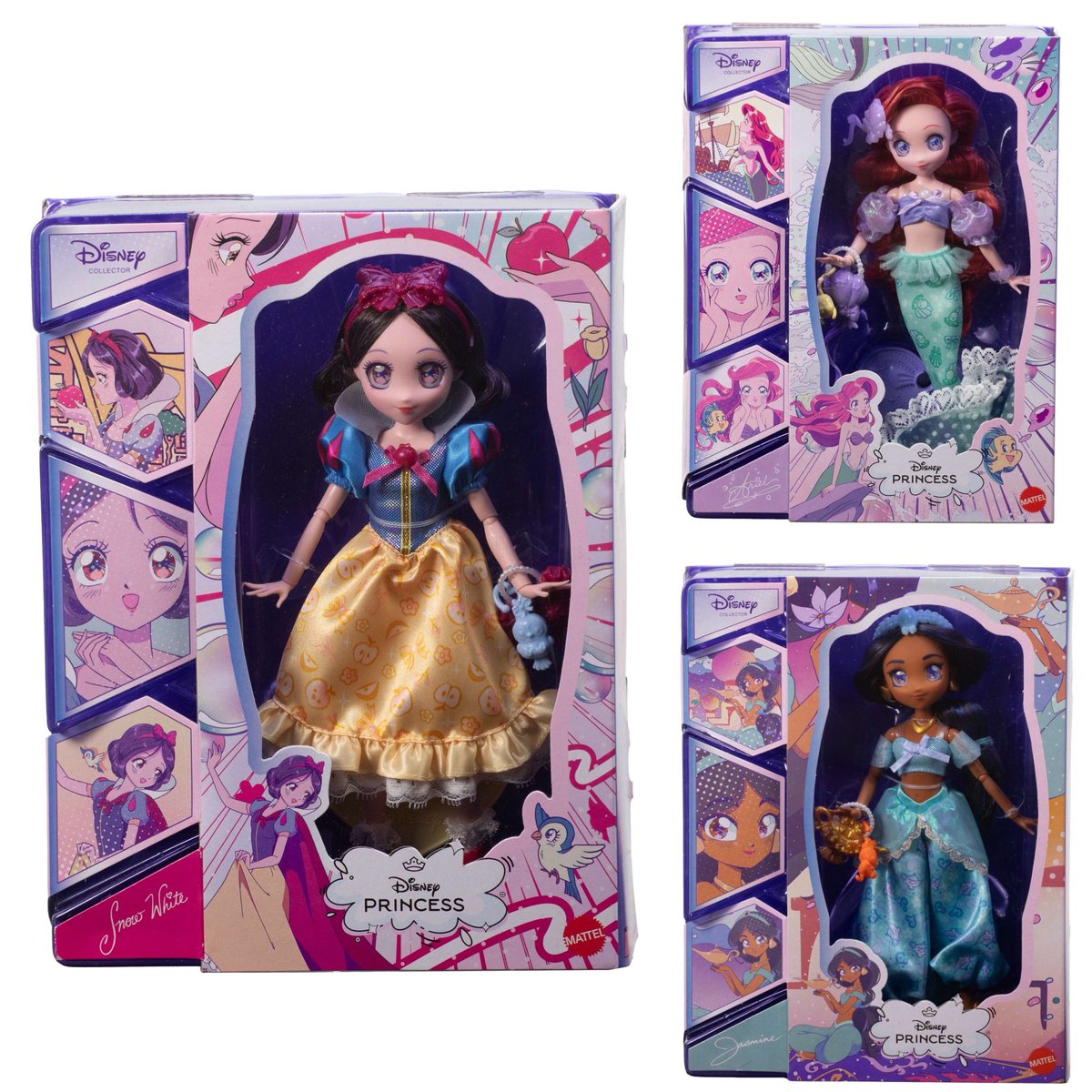 winxclubpretty's tweet photo. Discover Disney Princess collectible manga dolls, where your favorite heroines are reimagined through the artistry of Japanese comic books and graphic novels.
Release Date:Fall 2026
#DisneyPrincess #DisneyPrincessDoll #DisneyPrincessManga #DisneyPrincessDolls #CreateYourWorld https://t.co/XpoDdqFvVf