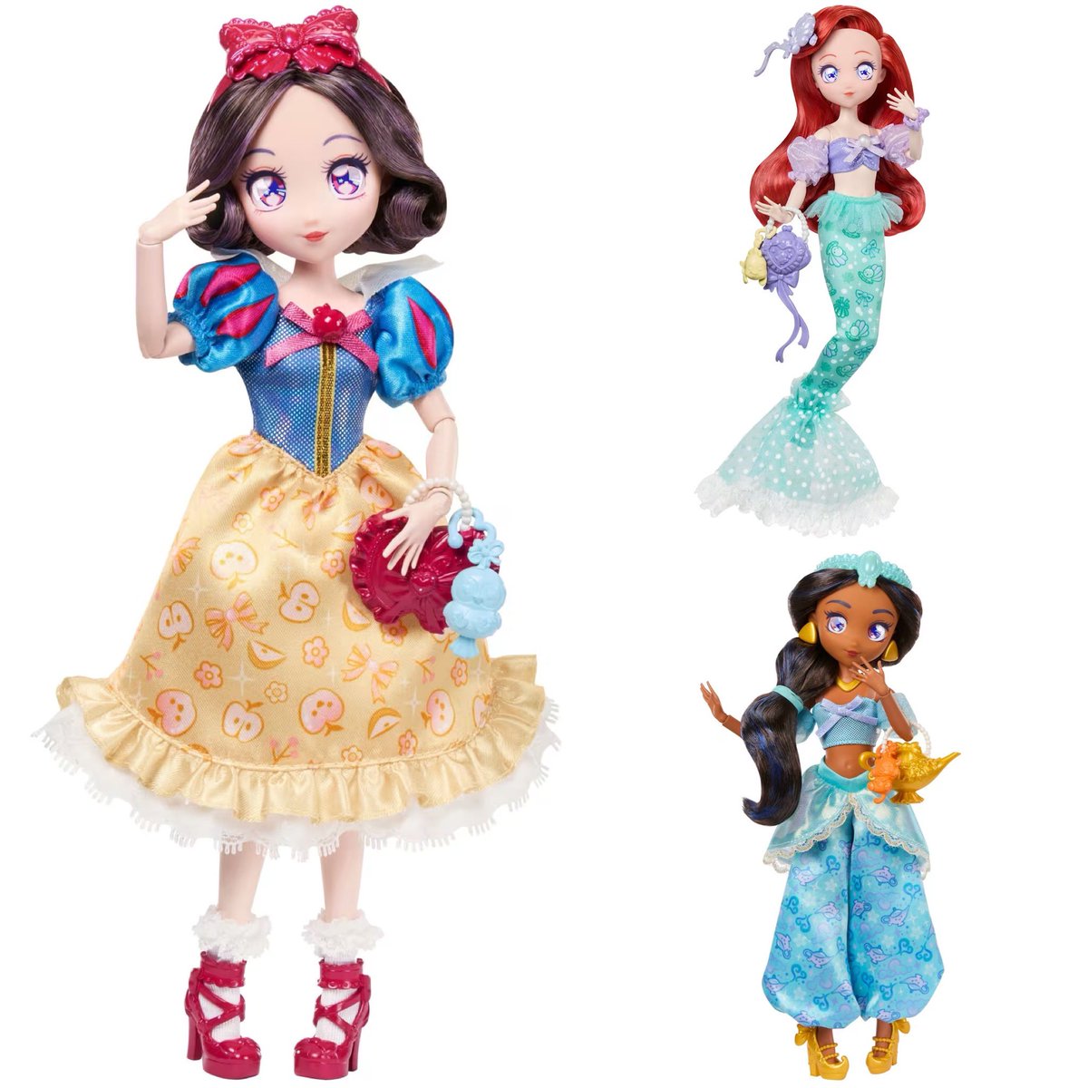 winxclubpretty's tweet photo. Discover Disney Princess collectible manga dolls, where your favorite heroines are reimagined through the artistry of Japanese comic books and graphic novels.
Release Date:Fall 2026
#DisneyPrincess #DisneyPrincessDoll #DisneyPrincessManga #DisneyPrincessDolls #CreateYourWorld https://t.co/XpoDdqFvVf