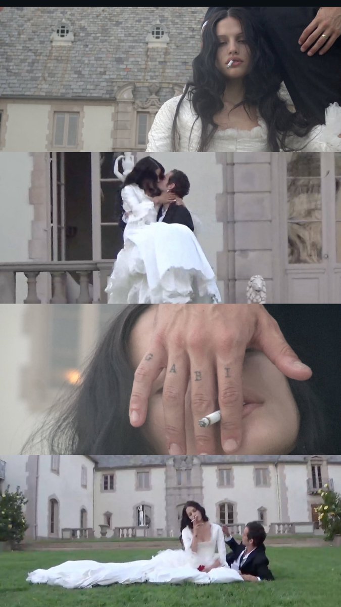 bowiezfr's tweet photo. Gabbriette’s wedding photos have arrived🖤 https://t.co/QAYk9RiIBY