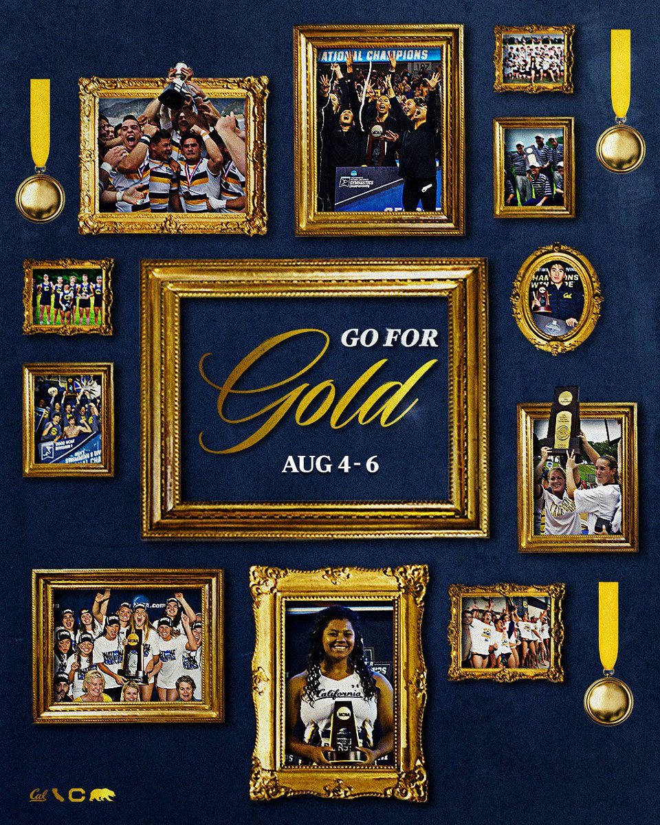 CalAthFund's tweet photo. Go For Gold starts today!
Cal Athletics is officially going for gold in our 3-day giving challenge, August 4-6.
Every dollar makes an impact. Every gift brings our teams one step closer to the podium.
Let’s #CalGoForGold https://t.co/69ZPbI7Arw