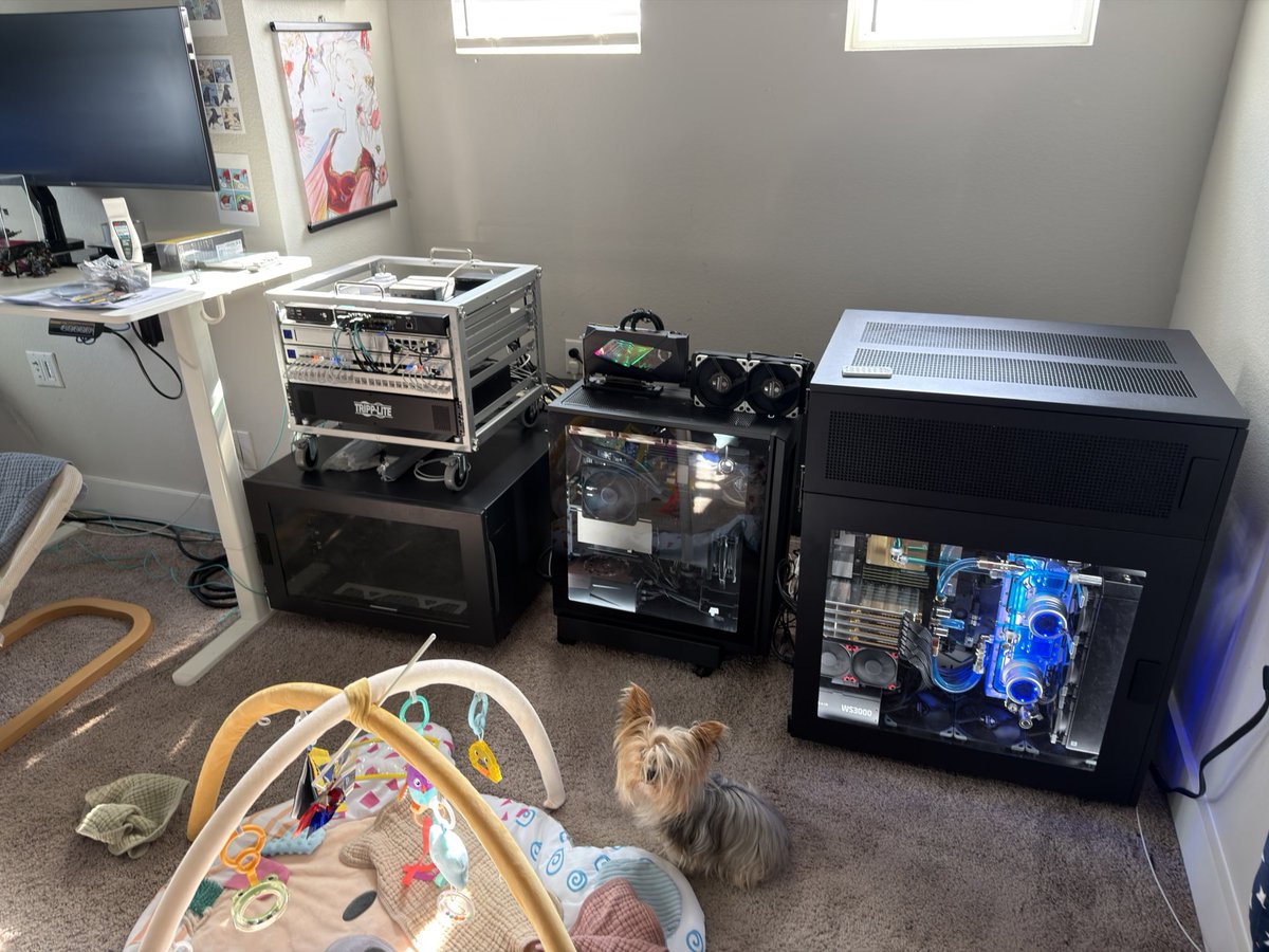 net_termina's tweet photo. 4 months ago I had a 2-day-old baby girl and didn’t know what LLM meant
I didnt know how to code
Today I run a fully sovereign multi-GPU AI platform with custom agents, cryptographic execution rail, and wake word I trained myself.
Here’s the honest path(I still don’t how to code) https://t.co/4enDZMahjV