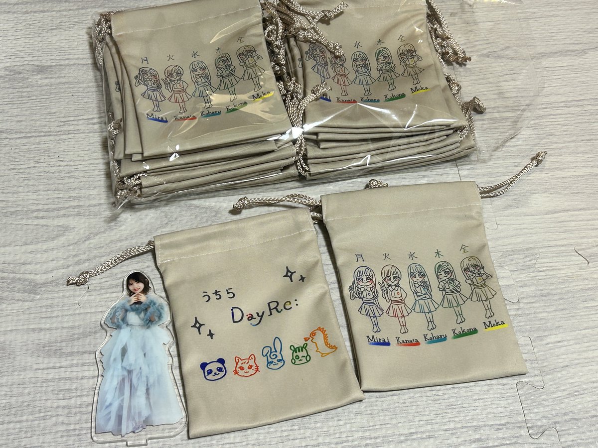 sanaginagisa_00's tweet photo. 無事に届きました📦 ̖́-
アクスタがすっぽり入る
小さめ巾着是非手に入れてください✨️ https://t.co/JnfYkH3SAV