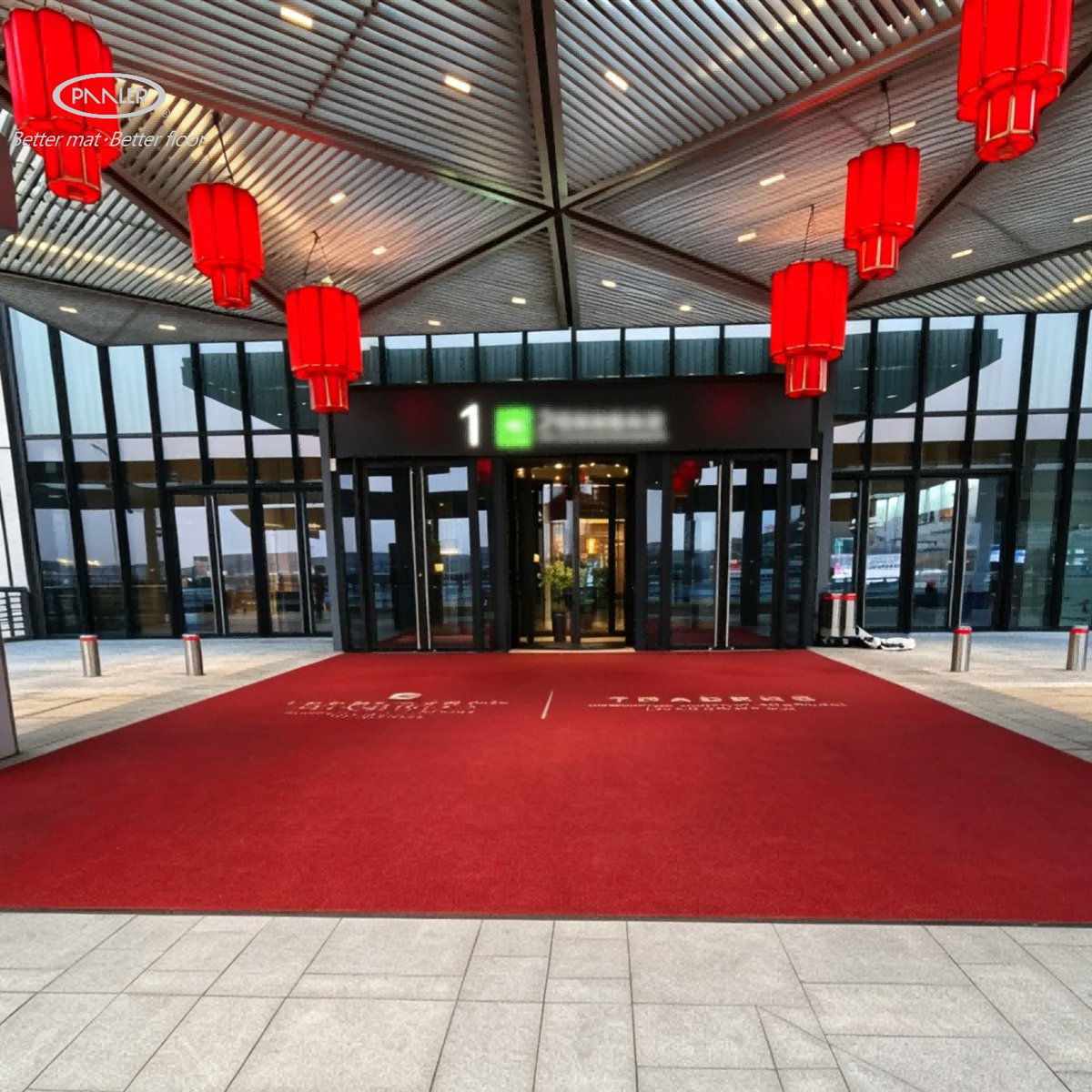 paaler7886's tweet photo. 🏨 Elevating hotel entrances with @PAALERMat. Our AKON™ Scraper &amp; Dirt Control Mat creates cleaner, more welcoming entrances for Shangri-La Hotel with effective dirt control, durable performance, and custom design options. 
#HospitalityDesign #CommercialMatting #EntranceMat https://t.co/9r1J9MpTQq