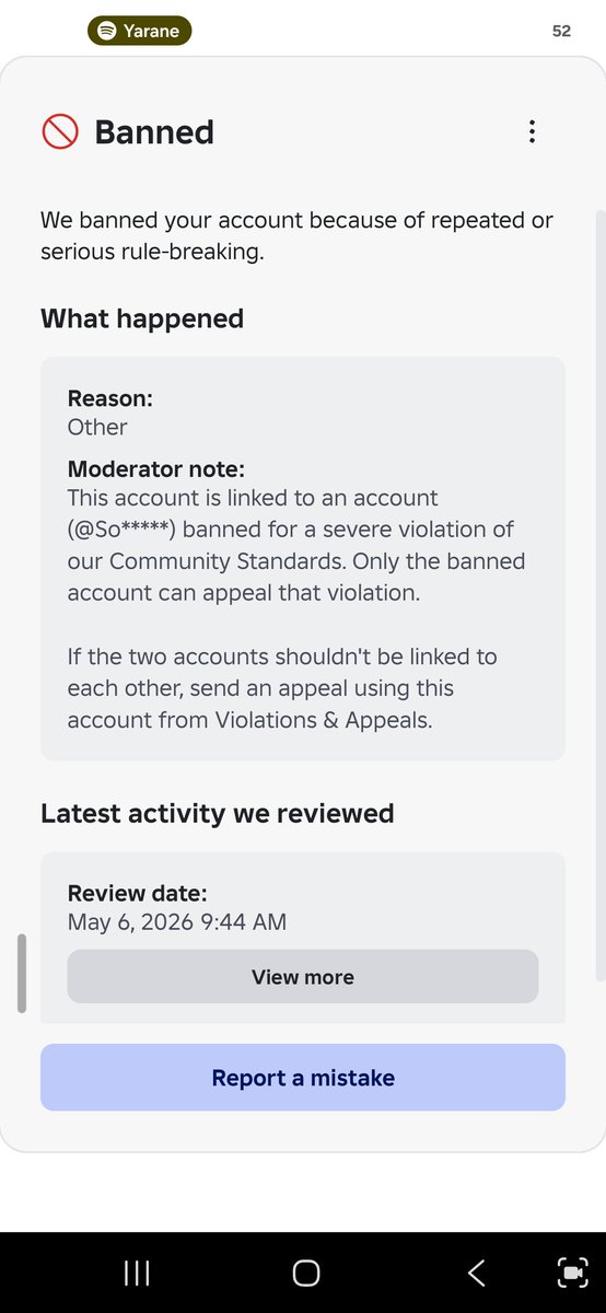 MAKES_GAMES0's tweet photo. I was BANNED because of ban wave i don't have any alt account @Roblox
@kreekcraft @tiffikan https://t.co/3uJHYGTk99