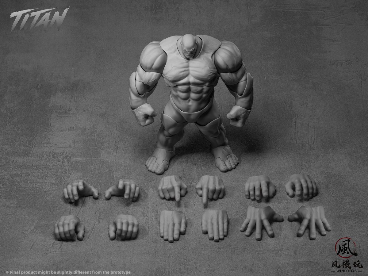 UniverseChew's tweet photo. ［Pre-order］🔥💪🏻Wind Toys 1/12 Super Action Muscle Body Titan (Light / Green / Red / Grey Skin) 

Release: Q4 2026

Link：
https://t.co/abR6kz2jDi

https://t.co/0f8JLYJHRF

https://t.co/DQTxfD5LG7

https://t.co/fB2hjCzUdW https://t.co/aLADBY14mD
