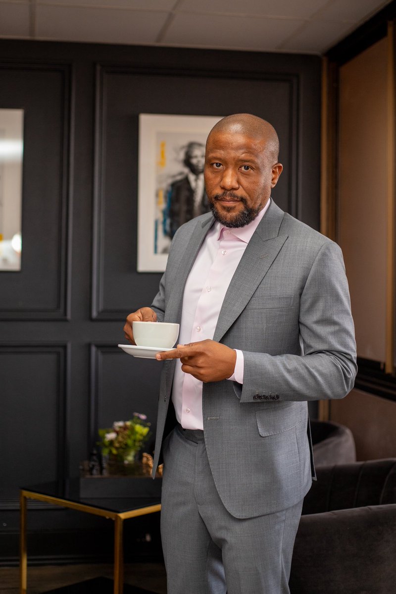 TshepoTsala's tweet photo. A Grey RFM 2 Piece Suit, with our Pink 100% Cotton Shirt👌🏾🪡🧵 https://t.co/RMrcDngD7Z