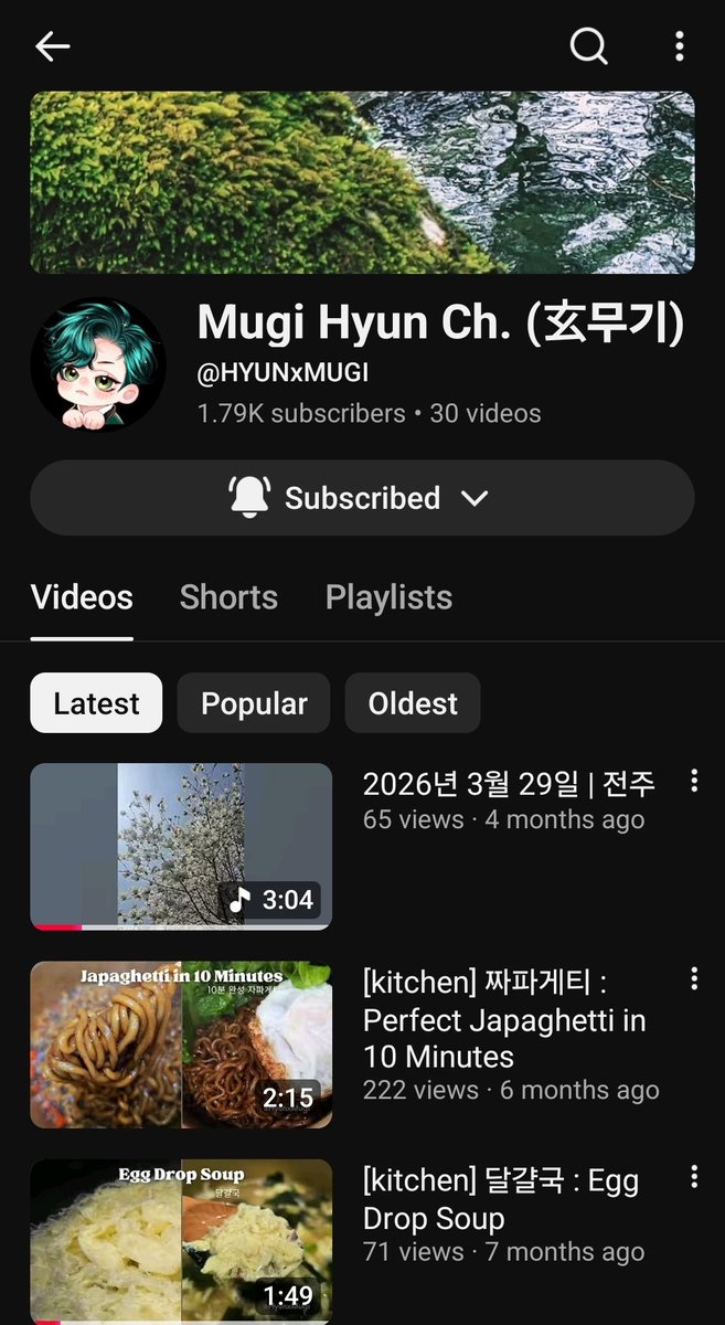 hyunxmugi's tweet photo. สวัสดีครับ
แวะมาขอความช่วยเหลือ 😆💦

"Mugi Hyun Ch. (玄무기)" 
https://t.co/UMDFbzZUuG 

ยังขาดชั่วโมงการชมอีกมาก 🥹 ใครว่างไปเปิดเอาไว้ได้นะครับ ช่วยผมรับชมที (ยังไม่มีวีดีโออะไรใหม่ครับ แต่ loop ได้นะครับ)

ขอบคุณครับ 🙏 https://t.co/MrUJ4WUoiG