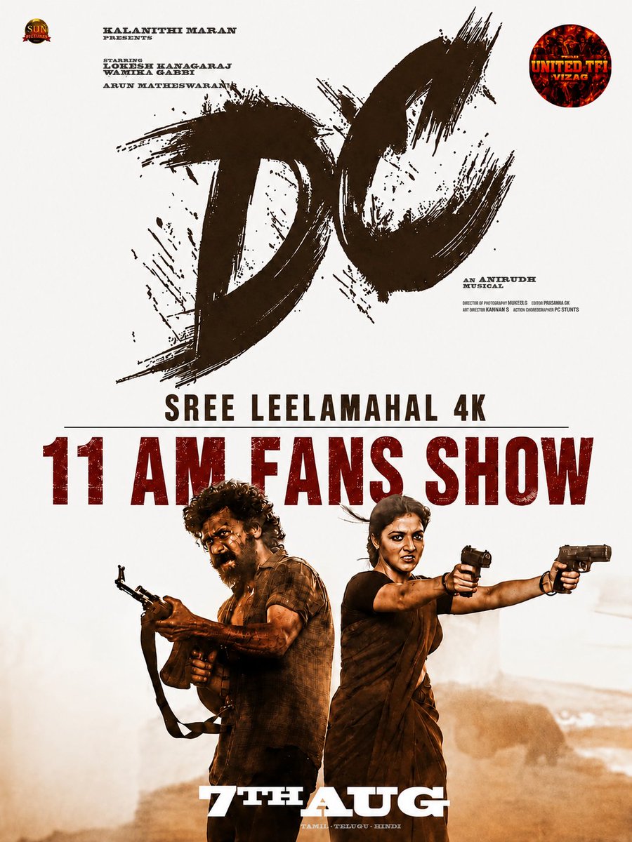 EshwarDhfc's tweet photo. 100KG Papers 🔥
TFI Mashups 🔥
Songs 🔥
Fans Show Madness 🔥

Telugu States lo konni Tamil heroes ki kuda ee range celebration rare…

Lokesh Kanagaraj's SAMBAVAM Loading 🔥📈

#DC https://t.co/0feSINO9WR