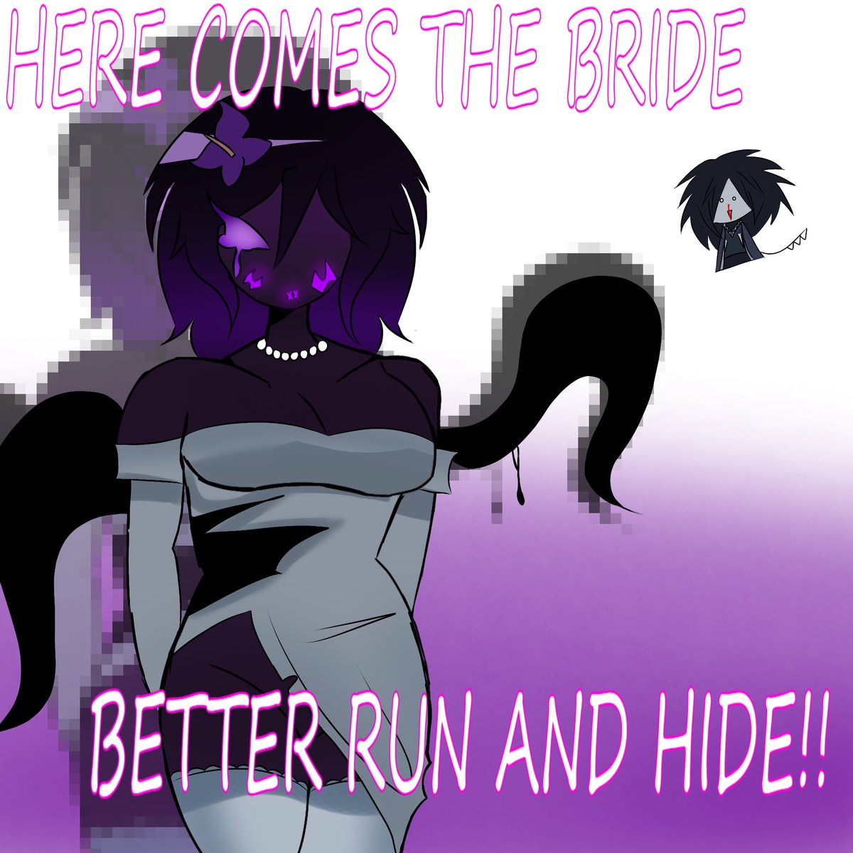 d4emonsh4nk's tweet photo. bride azure #forsaken #azure https://t.co/P562GvqleF