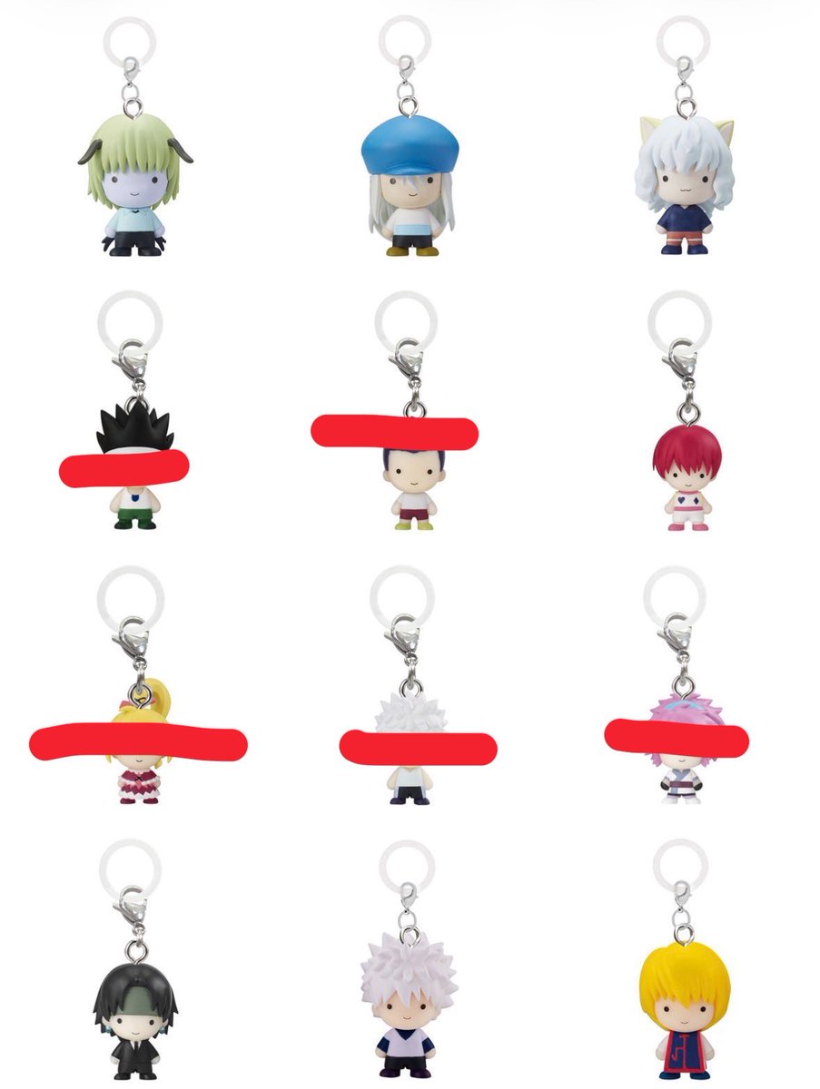 97_tjtj's tweet photo. めじるしアクセサリー 交換 ガチャ呪術廻戦 HUNTER×HUNTER ラバーマスコット キーホルダー 

【譲】定価+送料

【求】画像のもの　めじるし＞ラバーマスコット

アニメ系のものであればなんでも抱き合わせ検討します。

お気軽にお声掛けください🙇🏻‍♀️ https://t.co/UfzqIvdjul