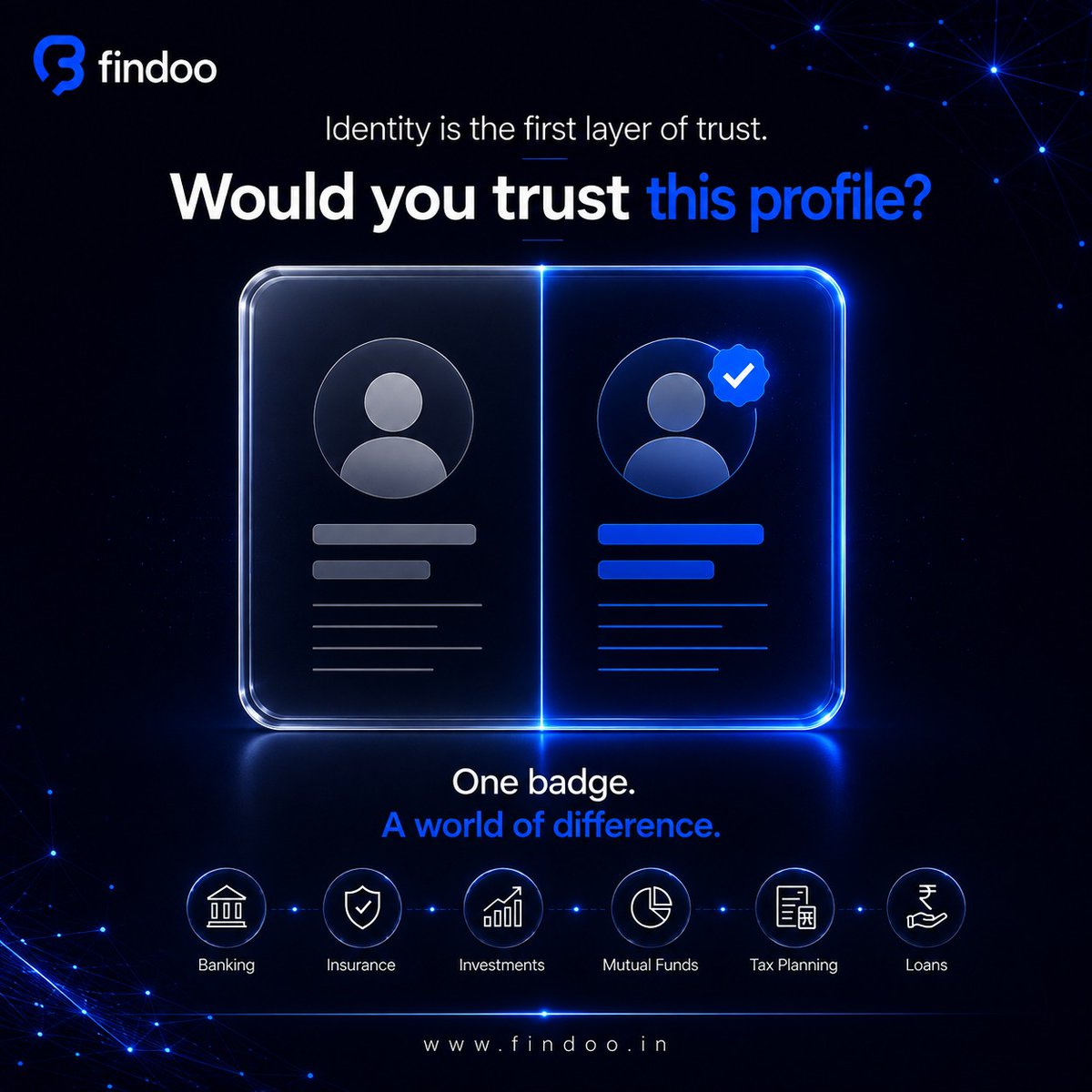 findoo_in's tweet photo. x post
Trust isn't claimed.
It's verified.
That's the difference.
Findoo — India's First Financial Network.
🌐 https://t.co/p7NLL1Iuc0 https://t.co/esFrUtZ9W0