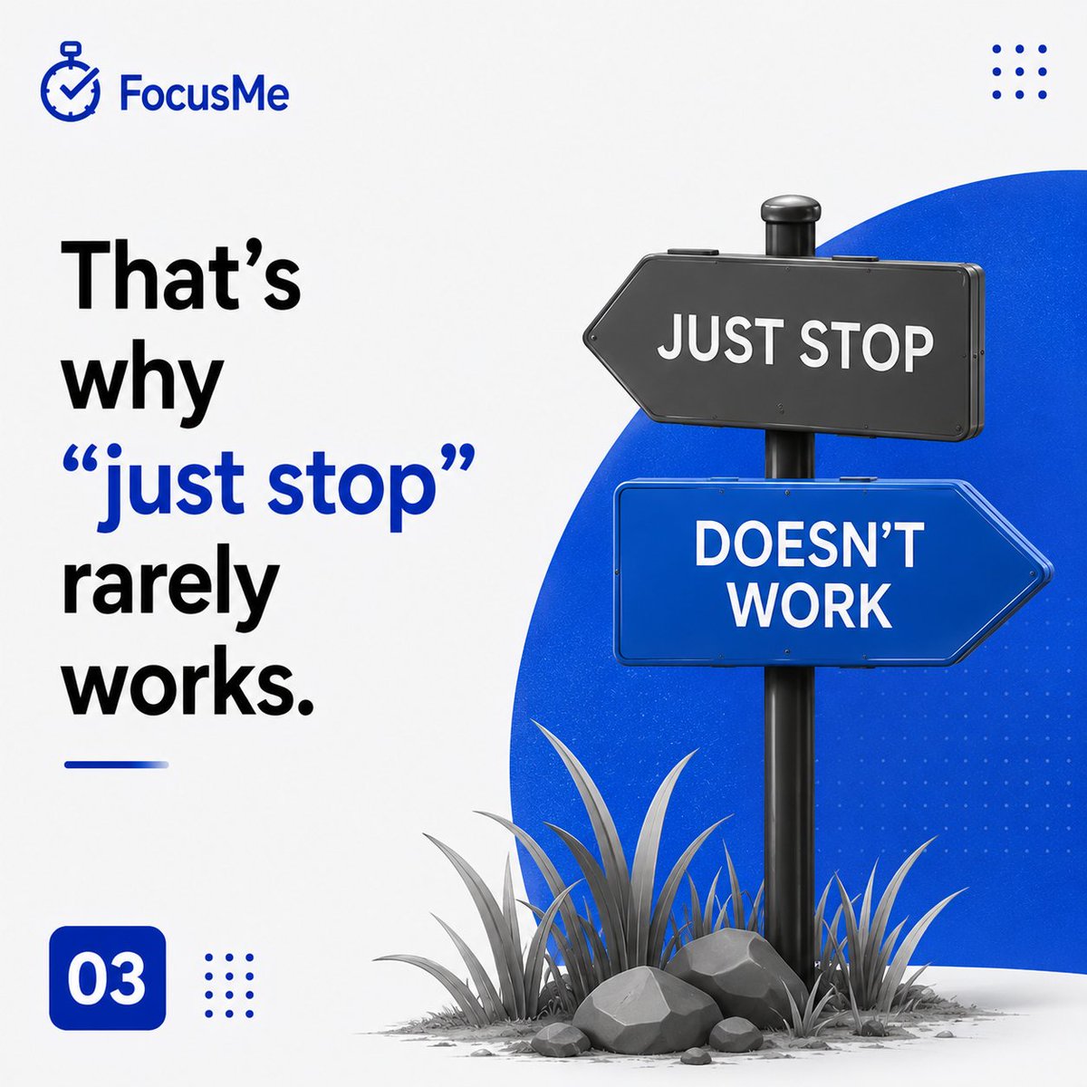 jonrumens's tweet photo. Discipline has limits.
The right environment makes better habits easier to maintain.
Focus starts with changing the system.
#Focus #DigitalWellbeing #Productivity #FocusMe https://t.co/j70pDgSKil