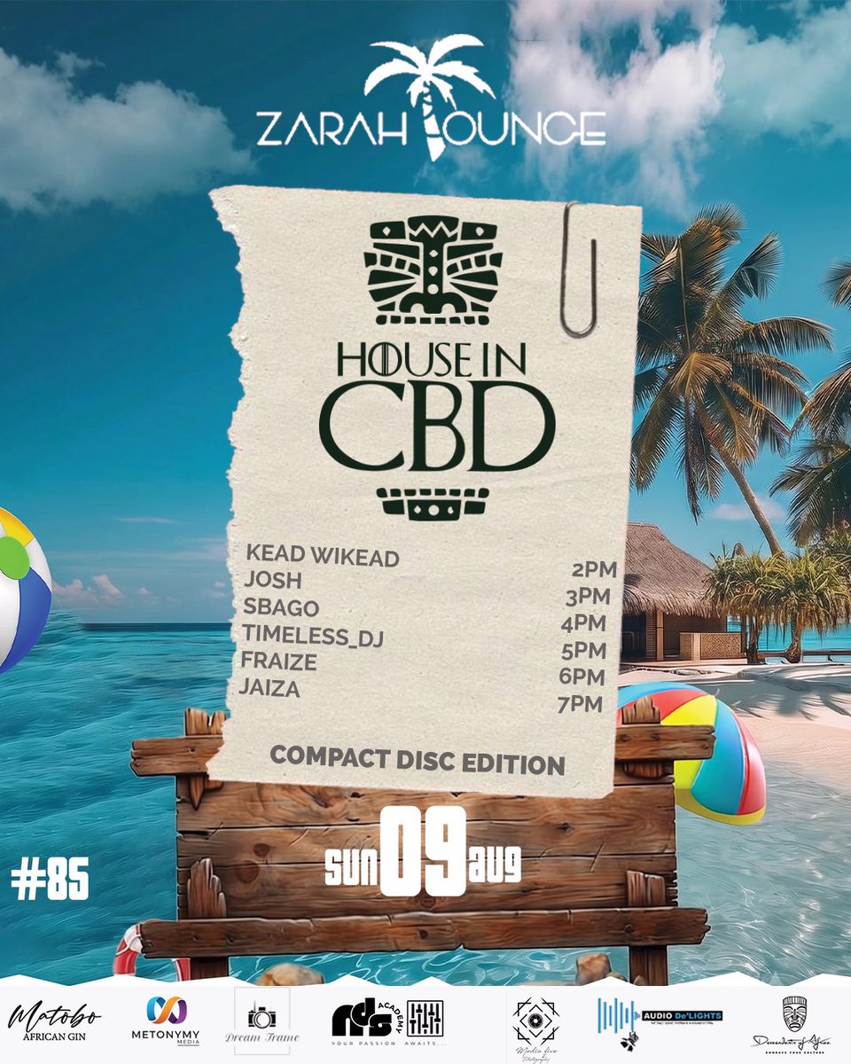 HouseInCBD's tweet photo. No USB’s, no playlists just pure raw selection spinning live from the disc tray.
Compact Disc Edition! Watch the line-up dig deep into their physical collections to deliver uncompressed, authentic house vibes all afternoon.
#HouseInCBD #ZarahLounge #CompactDiscEdition https://t.co/X67rqK5NUo