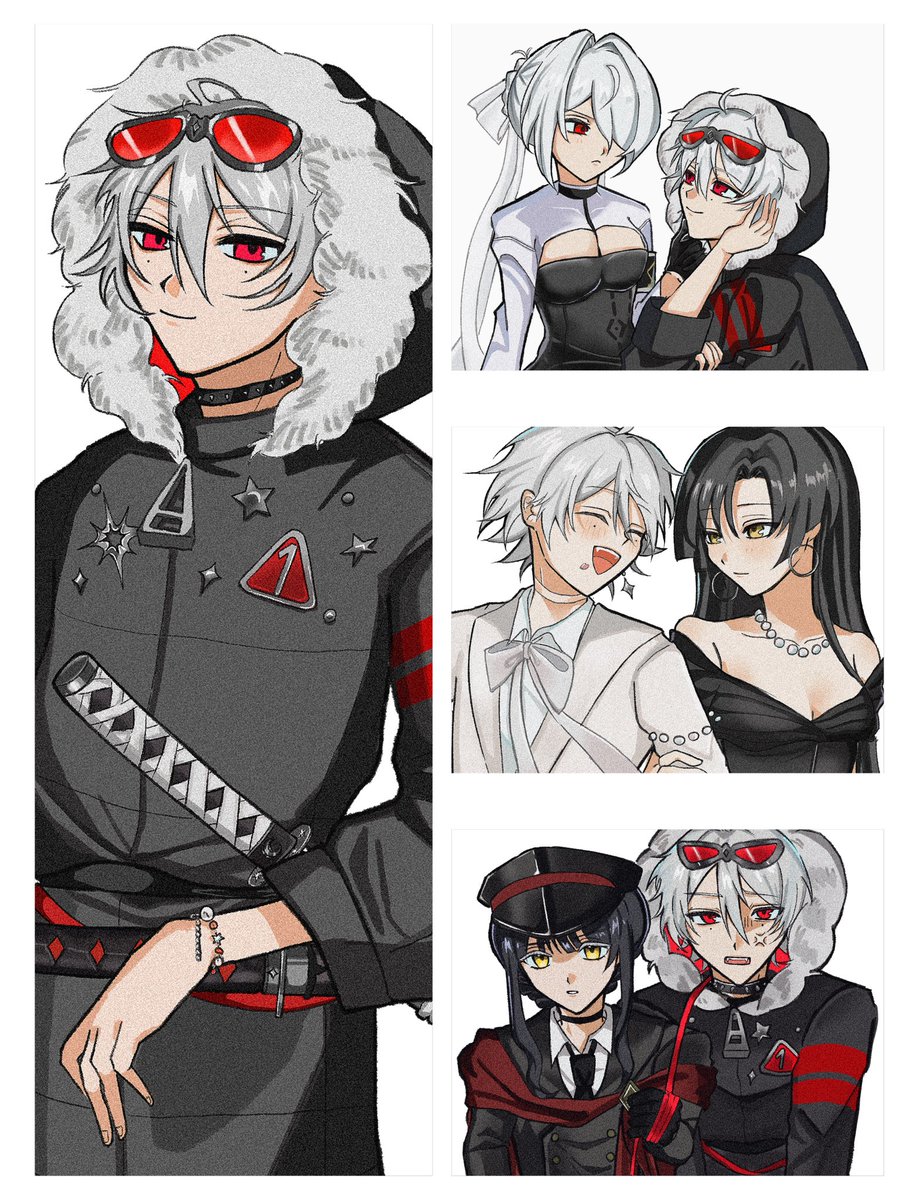 Prettyrocket66's tweet photo. 絡み絵を描くのが好きなオタク！
ocを中心に版権も描きますよろしくお願いします
全反応巡回します🤍
 #夏の創作クラスタフォロー祭り
 #絵描きさんと繋がりたい https://t.co/MUKn4QKz99