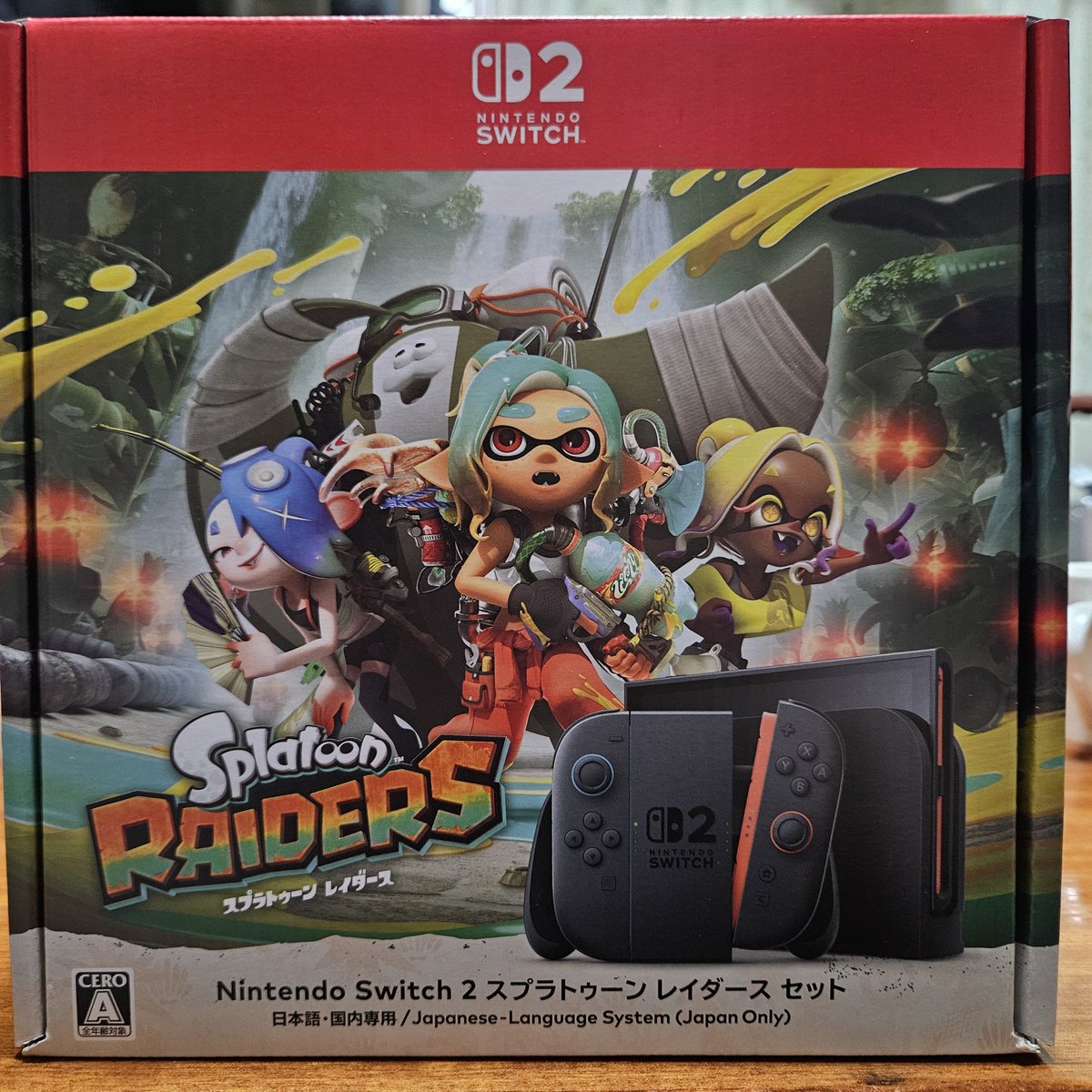 yanikasu_44's tweet photo. ｳｵｵｵｵｱｱｱｱ\( 'ω')/ｱｱｱｱｱｯｯｯｯ!!!!!
ついにSwitch2デビューじゃー！
レイダースじゃー！！
 #Switch https://t.co/8vPKc4sdGo