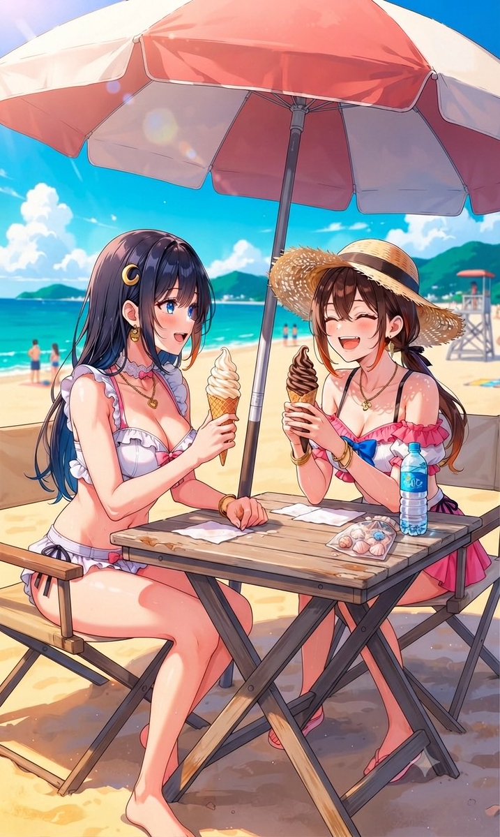 05Eva0's tweet photo. 仲良くしてる牛若あおさん海コラボです✨✨第2弾はあおさん💙りこさん🤎と海水浴です❣️はっちゃけてみんな楽しんでくれました💖夜は花火大会をバックにみんなで花火をしました🎇 🎇🎇 🎇
牛若さんにはいつも感謝です✨🙏✨ https://t.co/yh49pIwGMQ