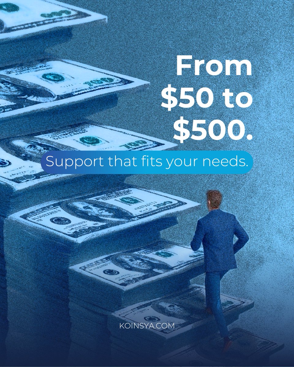KoinsYa's tweet photo. Not every expense is the same.
That's why Koinsya offers merchant cash advances that adapt to different situations.
Whether you need a little help or a bigger boost, we're here for you. https://t.co/vzF2mVMysD