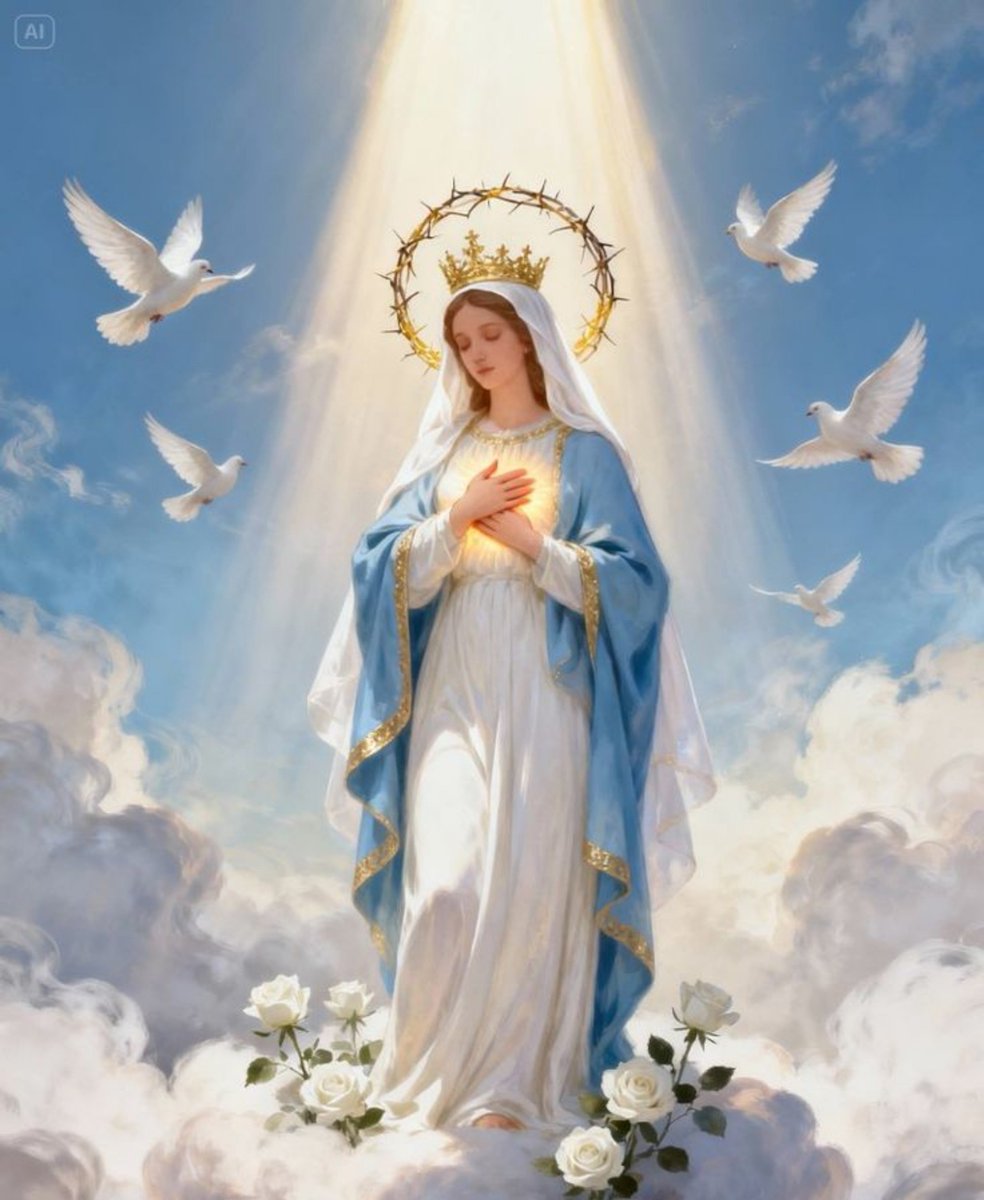 Mothermary0012's tweet photo. Hail Mary full of grace.. https://t.co/f5gcjznWuM