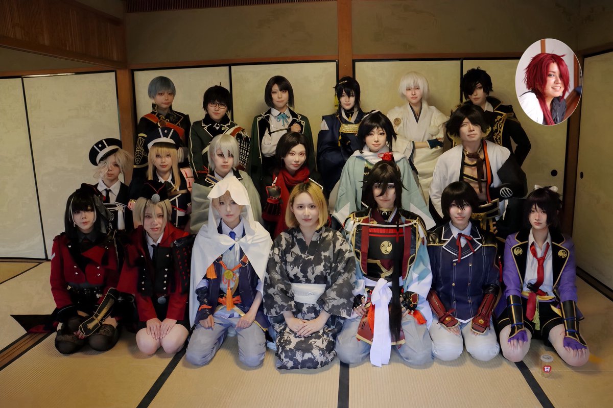 natsu__714_'s tweet photo. cos / 刀剣乱舞 . 審神者

大好きな君達と共に ＿＿＿＿ 。

#真なつの主蒸発本丸0711 https://t.co/zov0jcJ4iB