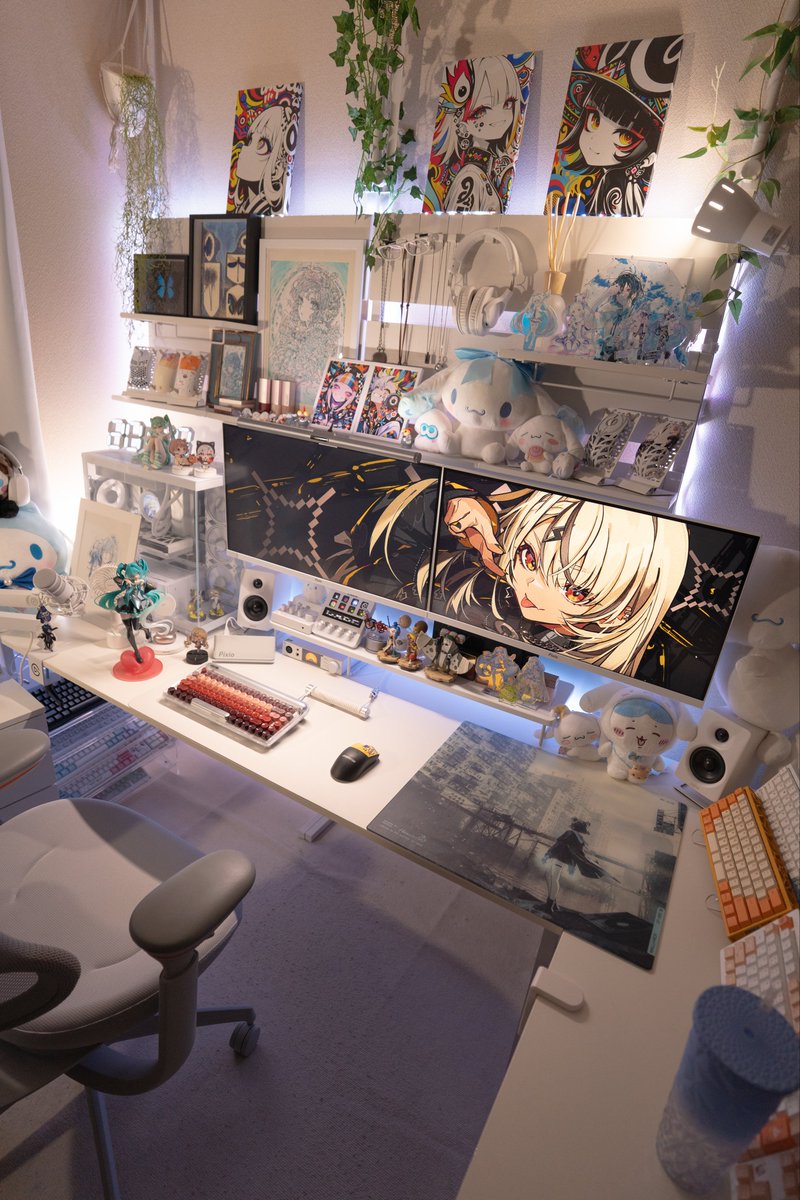 3_hyokkori's tweet photo. White……Q-chan, you know...🫶
#desksetup #WALLHACK https://t.co/sNaI4LSIOH