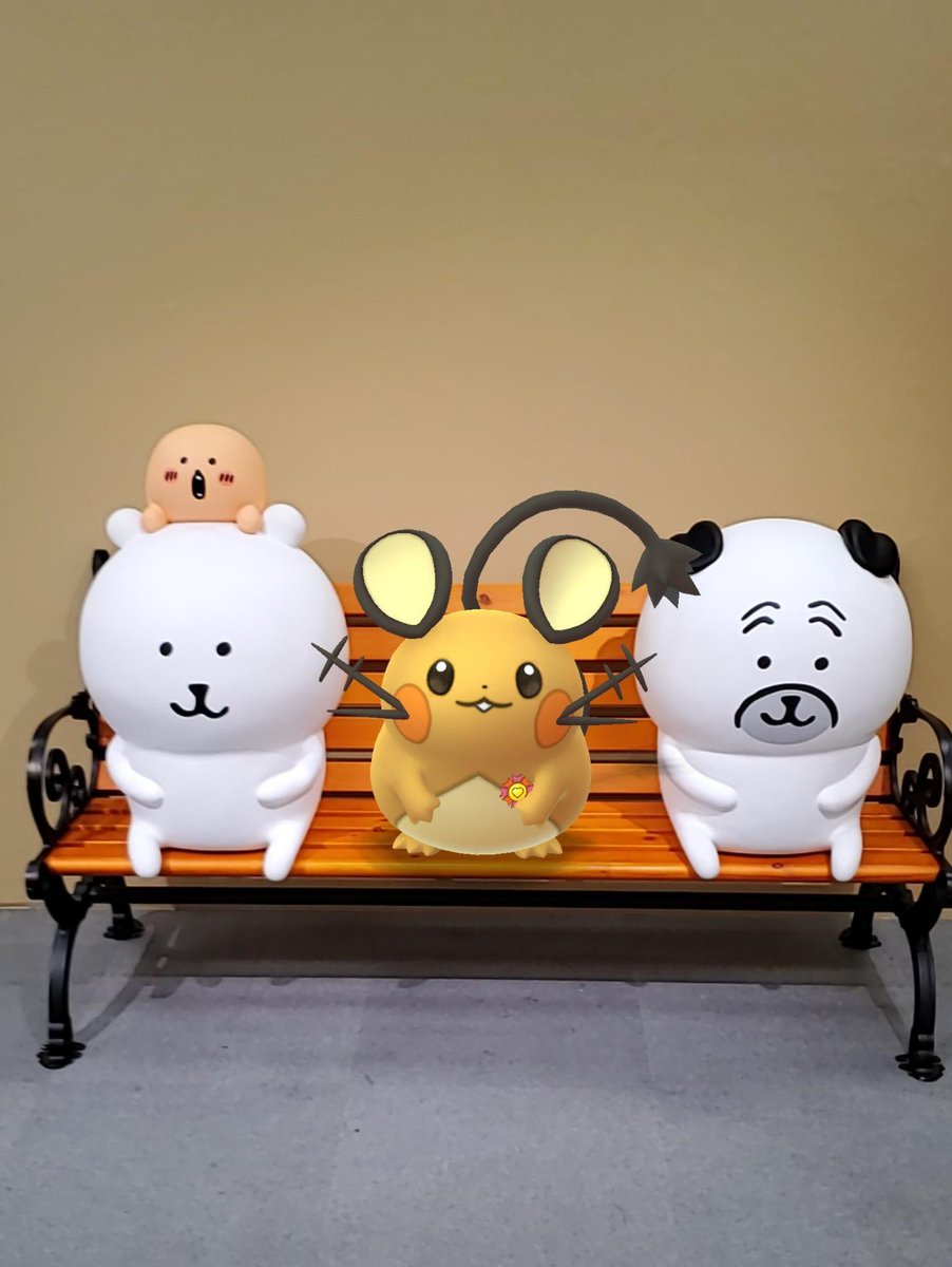 DDNN702MHz's tweet photo. ナガノ展の思い出（2023年8月）

私も"ちいかわ"ですよ、と言いたげなデデちゃんです https://t.co/Wnh2NtRED1