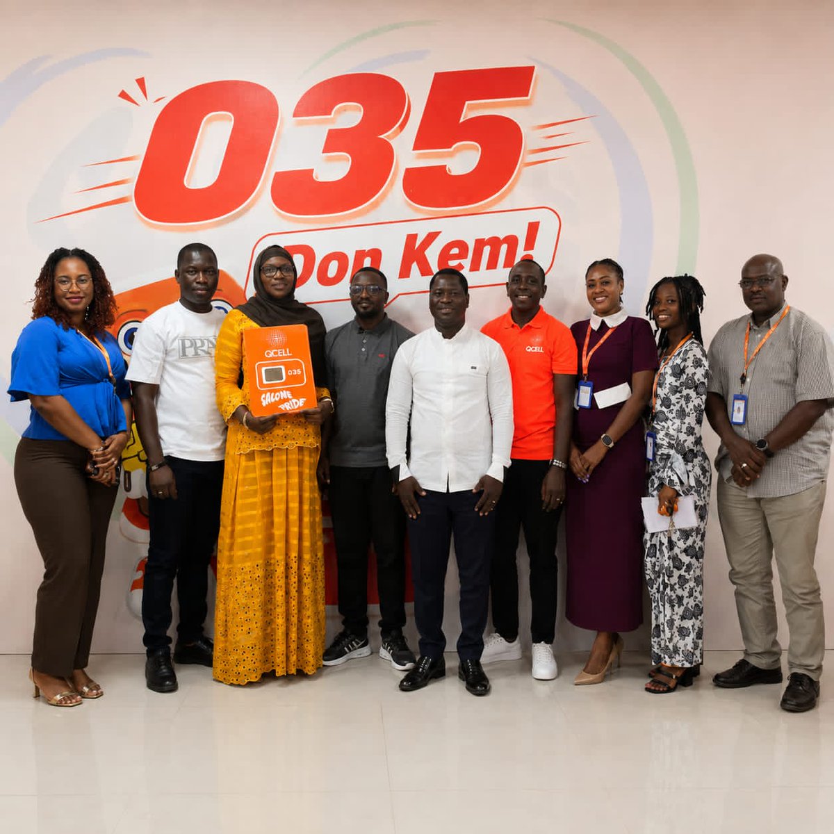 fengai_david's tweet photo. 📡NEW NUMBERS,NEW POSSIBILITIES! QCell has officially unveiled its 035 mobile number series,expanding connectivity and digital opportunities across Sierra Leone. New customers get 10 minutes,300MB data &amp;100 SMS monthly for six months,,while QMoney strengthens financial inclusion. https://t.co/SDnKk0f9Ej