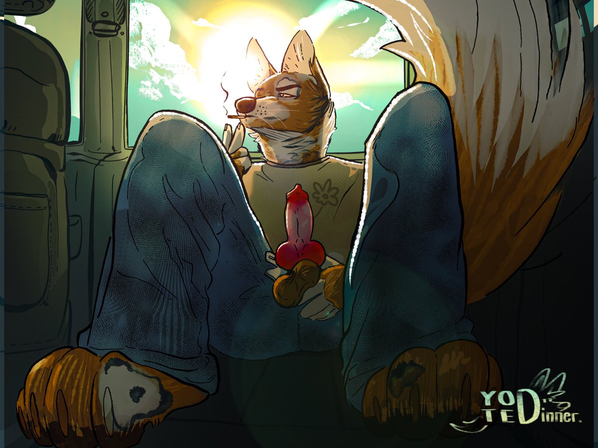 KaiYoteDinner's tweet photo. Backseat shenanigans ☀️#Anthro #yiff https://t.co/9NXIwNxSVq