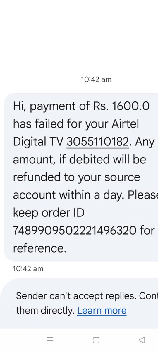 satishsaikumar9's tweet photo. Pls refund my colleague amount,
@Airtel_Presence @airtelindia @bhartiairtelfdn @airtelindia @Airtel_Presence @airtelbank https://t.co/MnJKiA1GPR